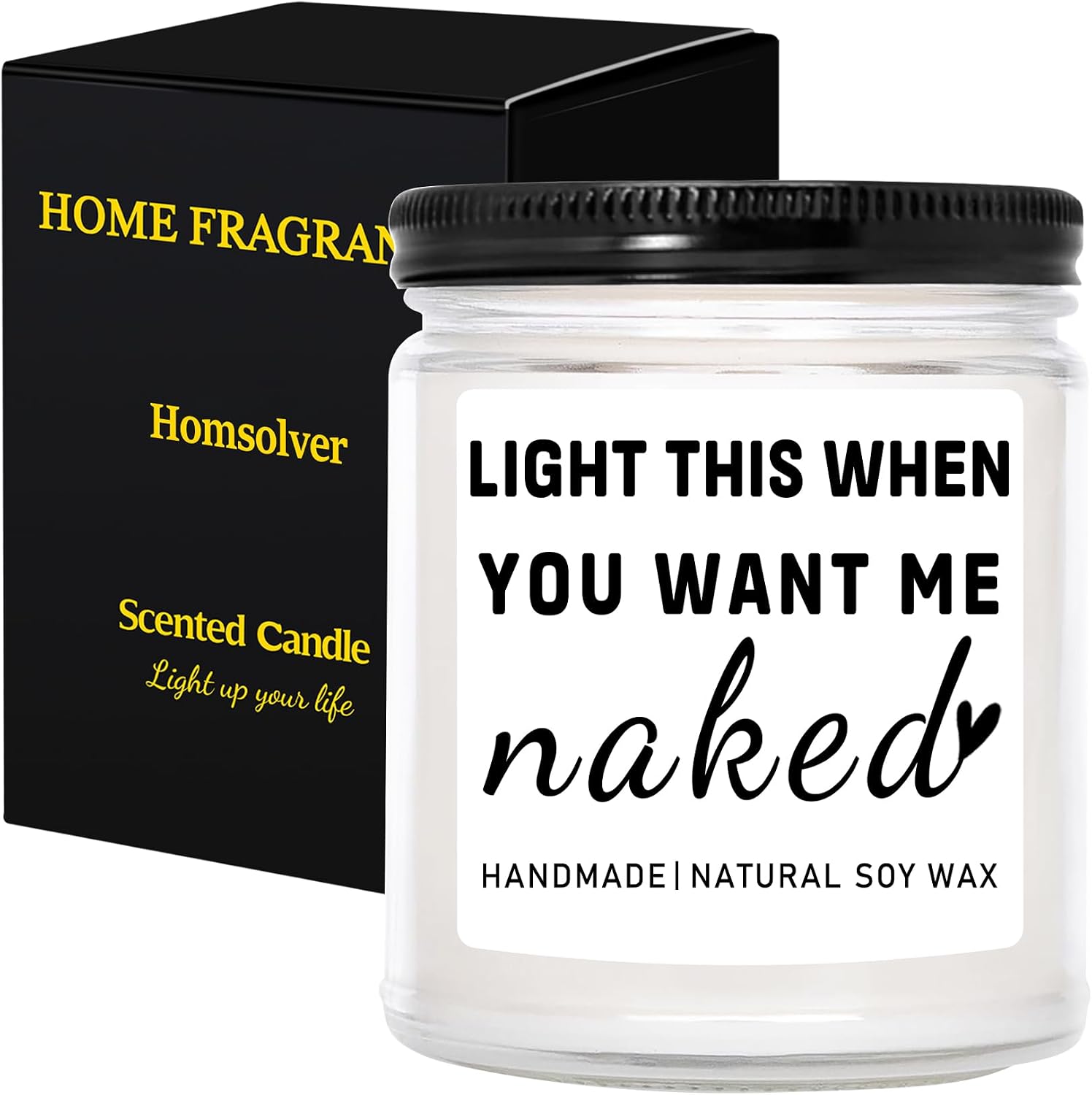 Homsolver Regalos para él, novio, marido, hombre, divertido, cumple...