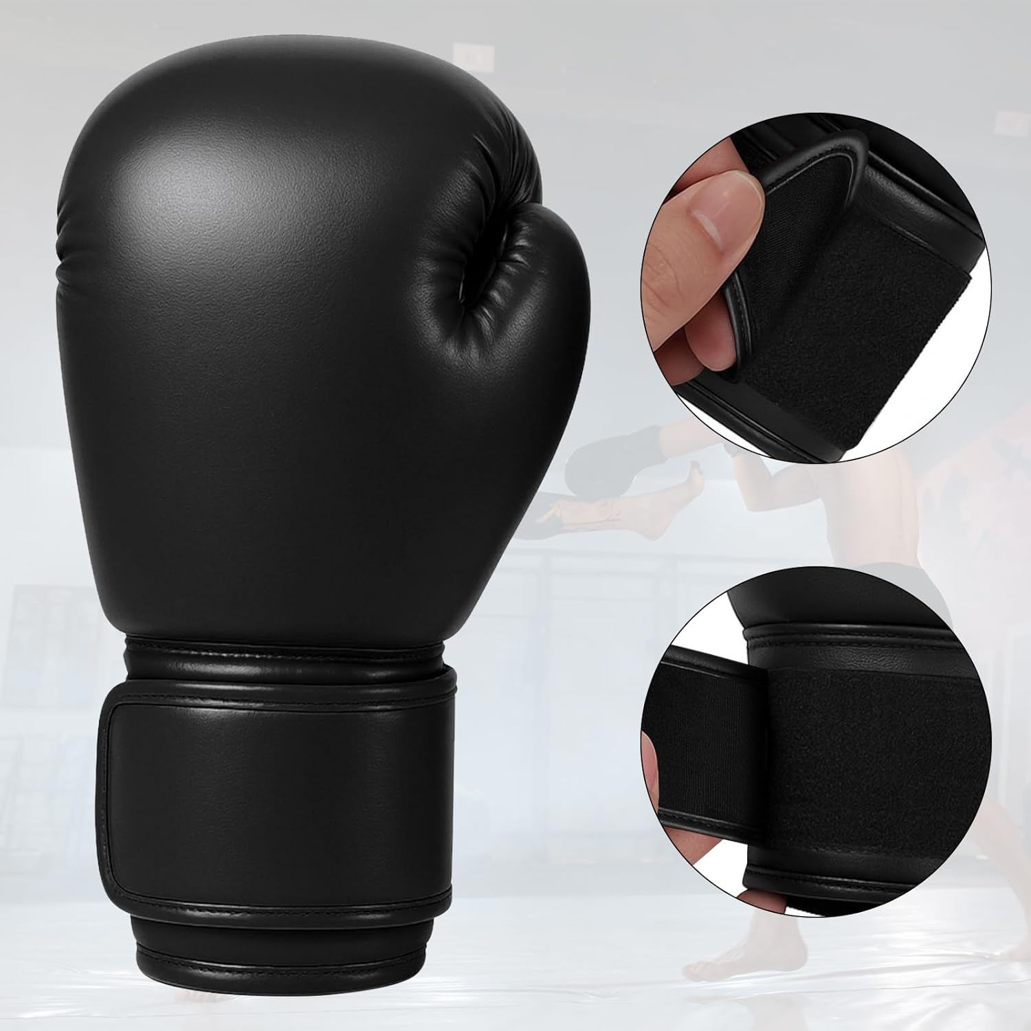 AOUTACC Guantes de boxeo para hombres y mujeres, guantes de entrena...