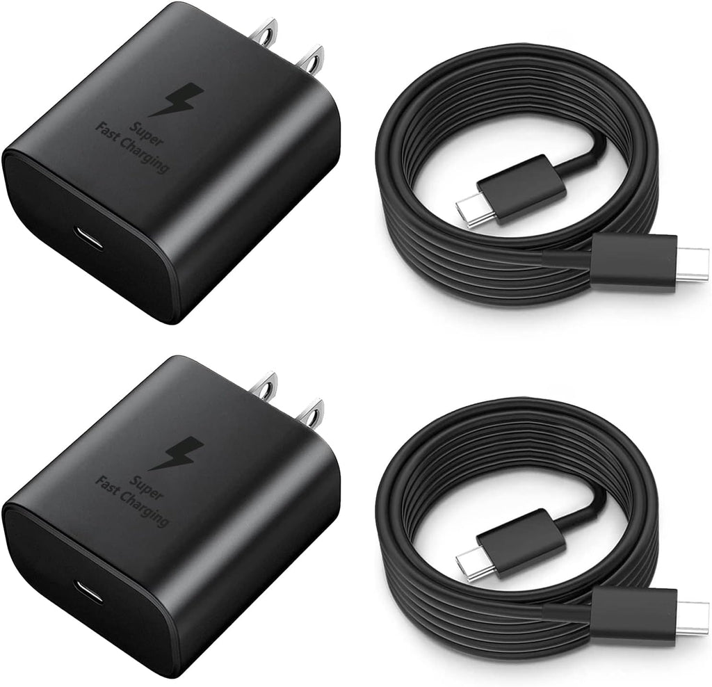 Cargador USB-C de 45 W, cargador súper rápido tipo C para Sam Sung...