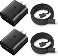 Cargador USB-C de 45 W, cargador súper rápido tipo C para Sam Sung...