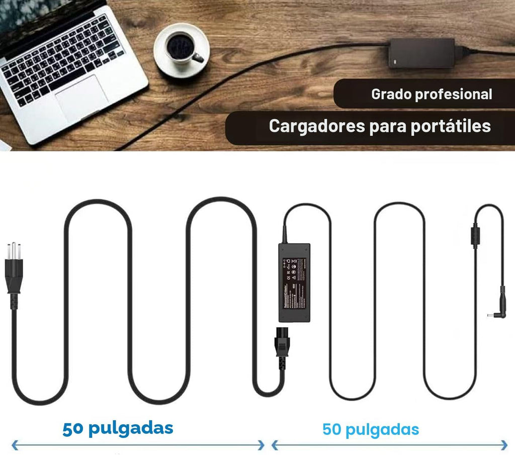 SZGUDULO Adaptador de CA universal de 90 W, cargador para laptop co...