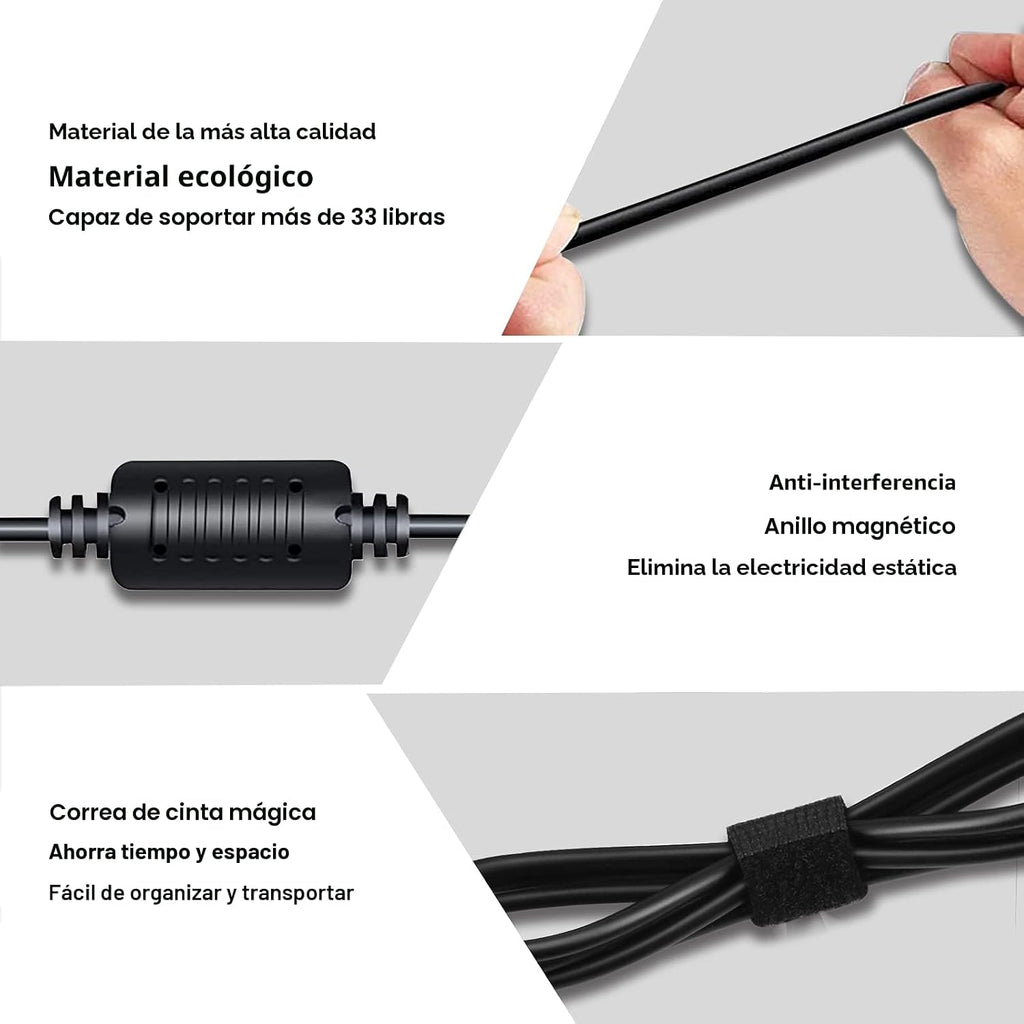 TSKYBEAR Cargador de 45W compatible con cargador de portátil HP, Pa...
