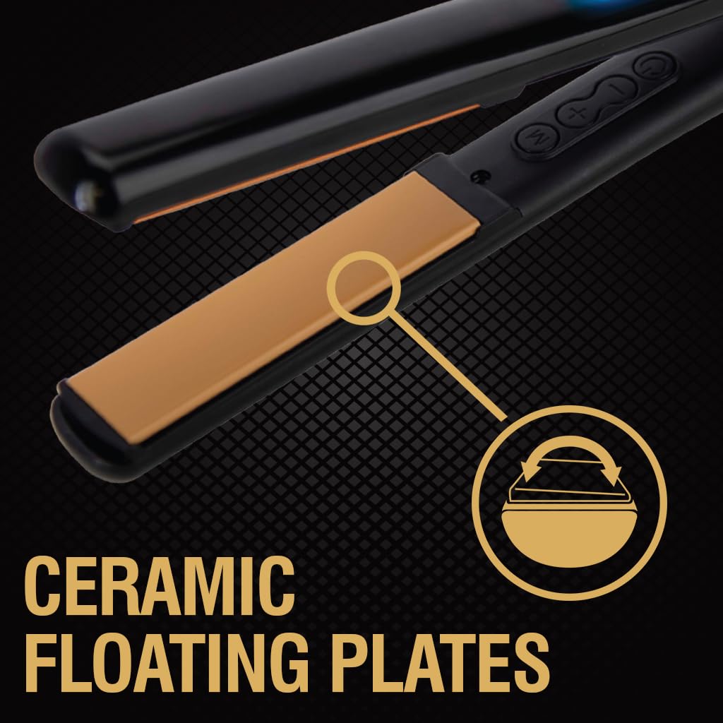 CHI Original - Plancha de cerámica digital para peinado, alisador d...