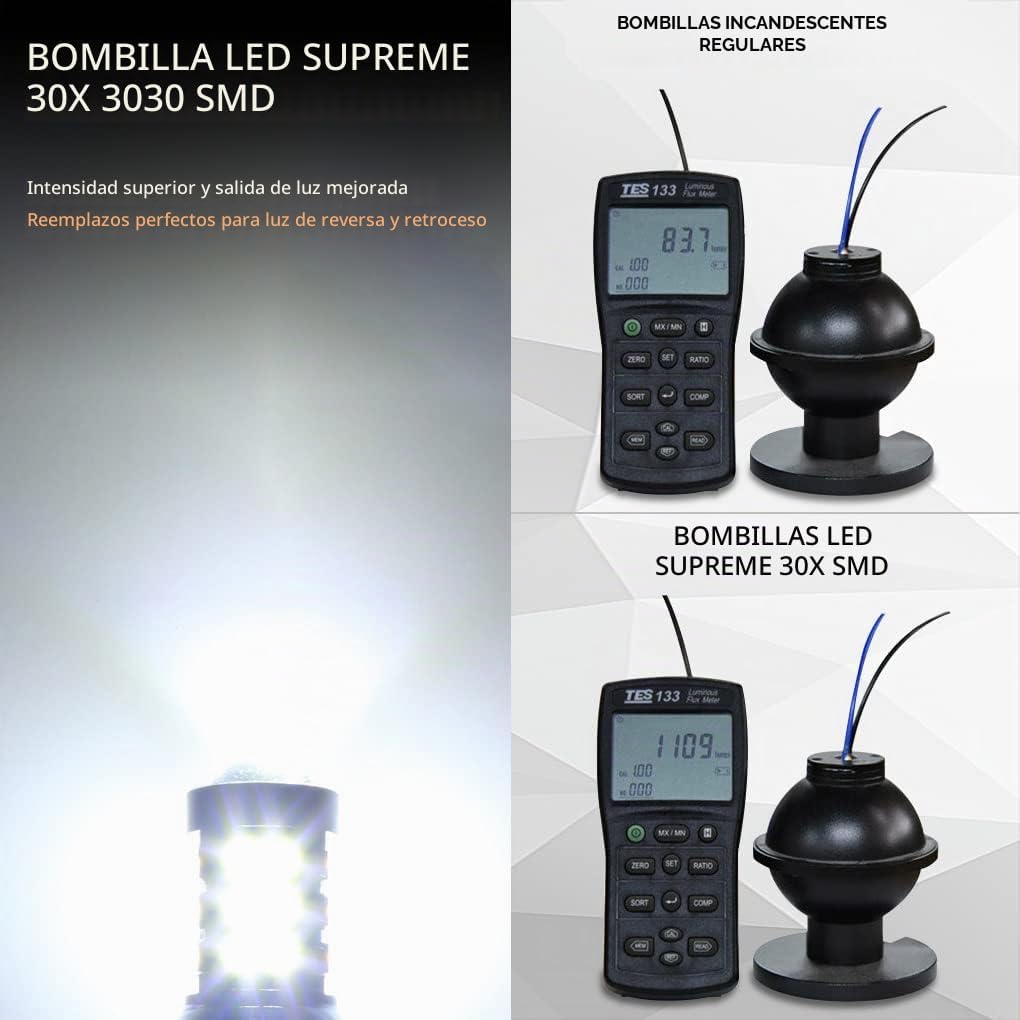 GLOFE Bombillas LED 9005 9006 HB3 HB4 de 6000 K, color blanco, H10...
