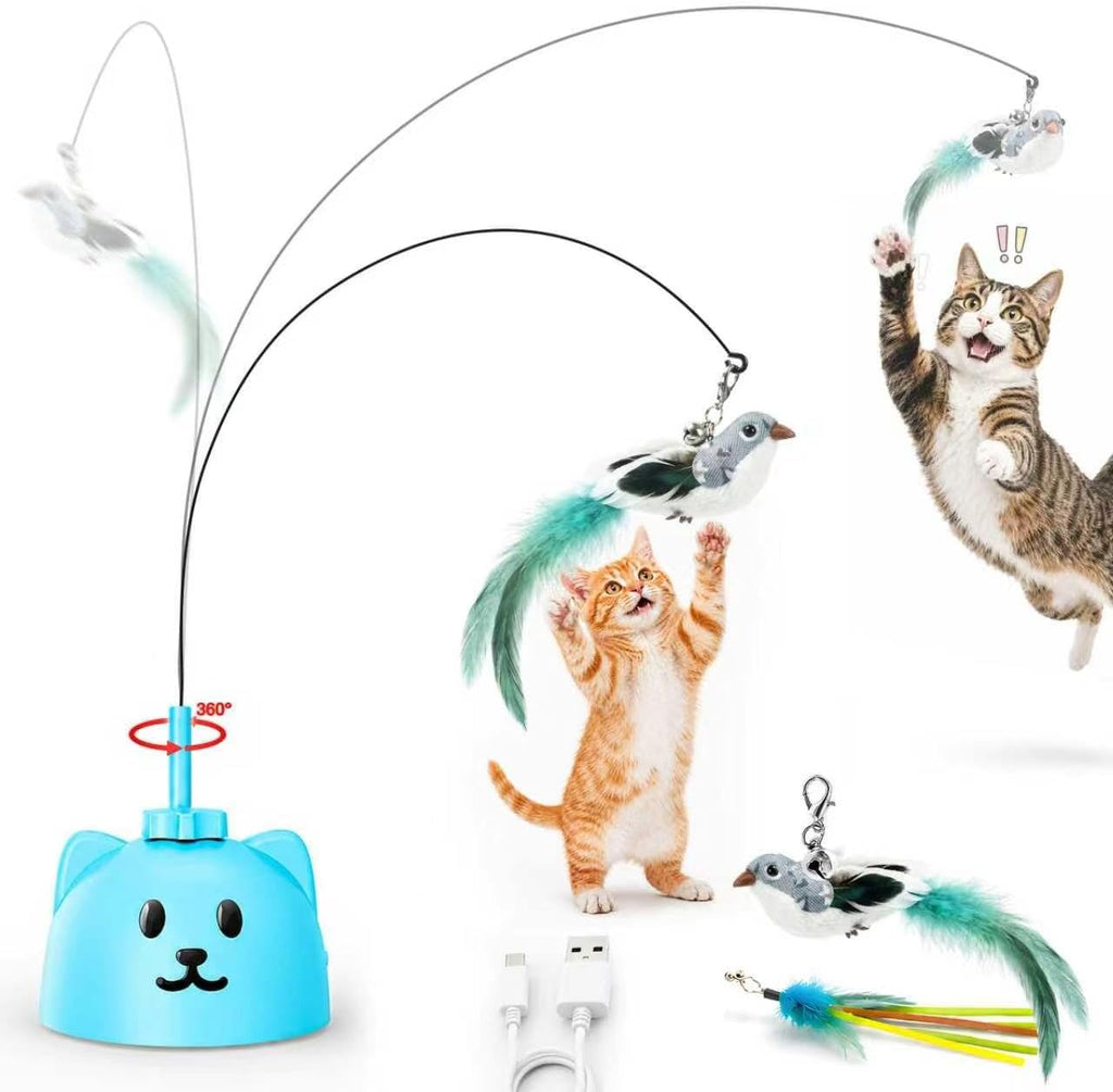 Juguetes interactivos para gatos de interior \u2013 Juguete automát...
