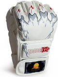 ZooBoo Guantes de MMA, guantes de boxeo de medio dedo, mitones de M...