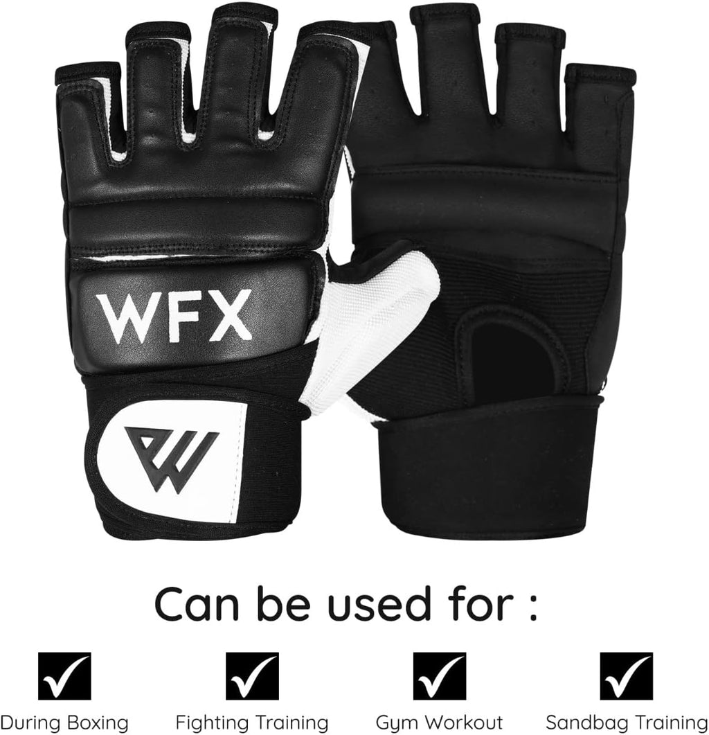 WFX Guantes de Boxeo para Saco de Boxeo, Manoplas de Karate, MMA, C...
