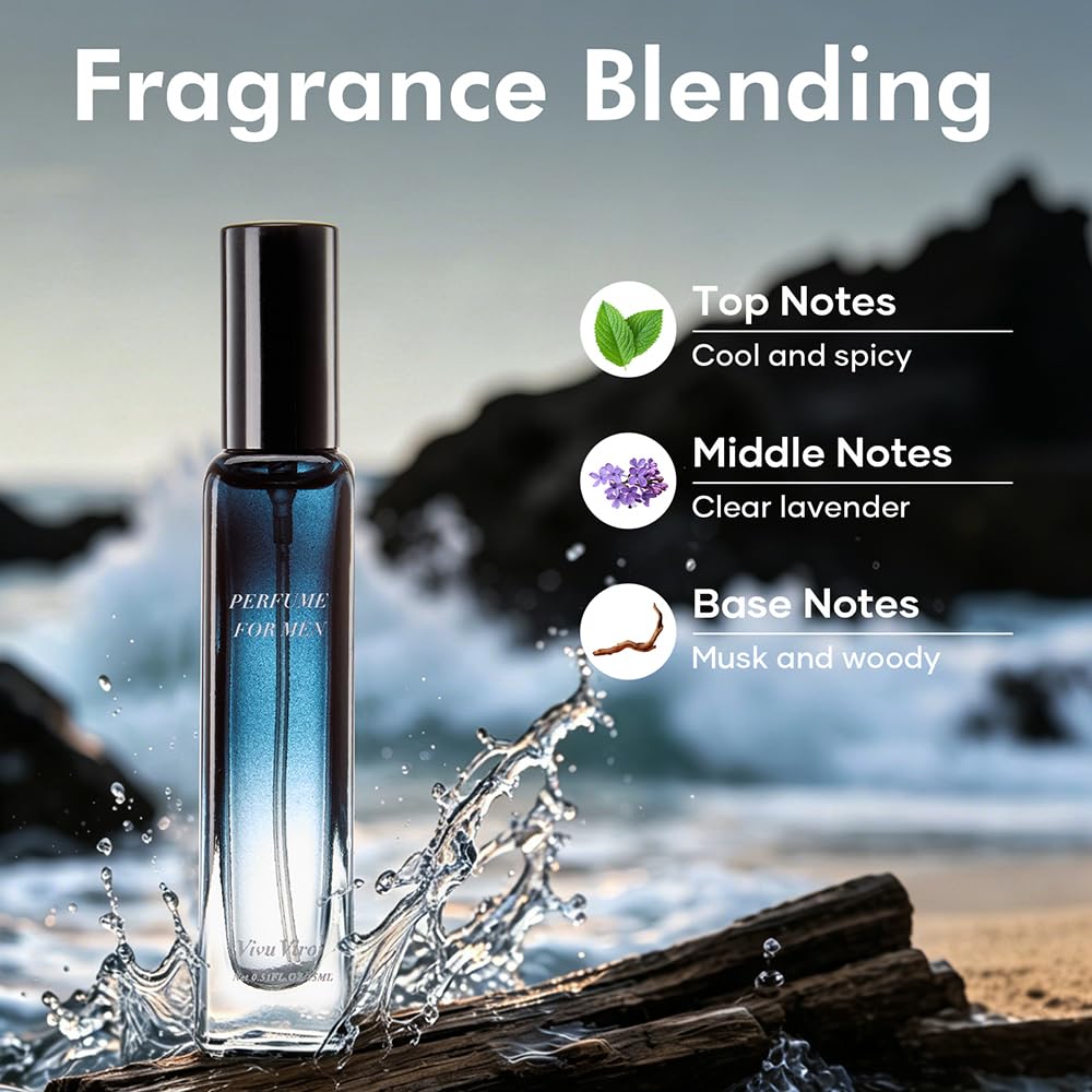 Colonia de feromonas para hombres - Perfume de larga duración para...