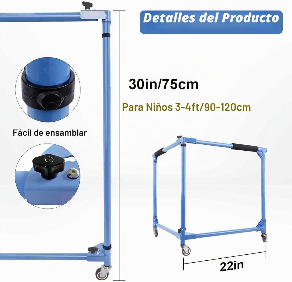 GanFindX Ayuda Plegable para Patinadores para Niños Patinaje sobre...