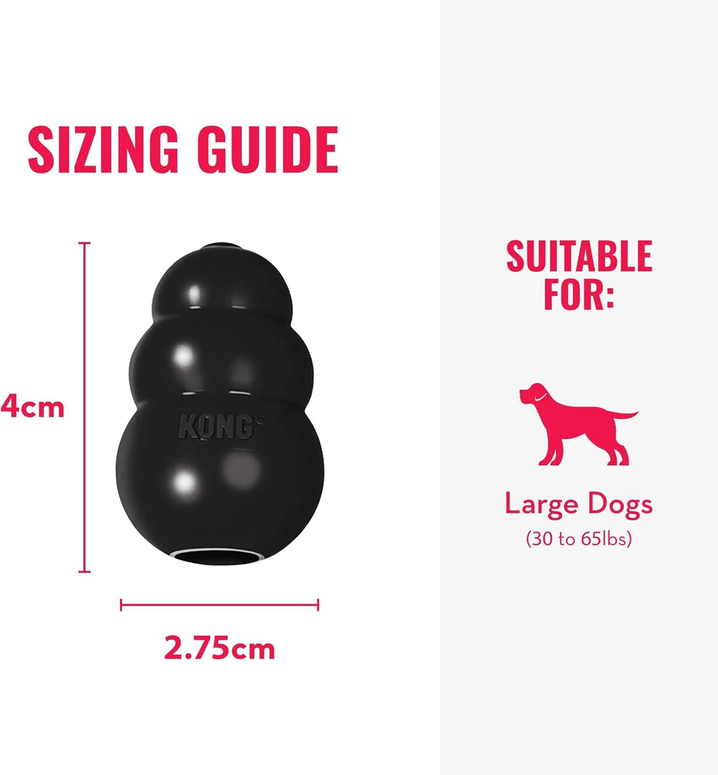 KONG Juguete extremo para perros, juguete para buscar y masticar, c...
