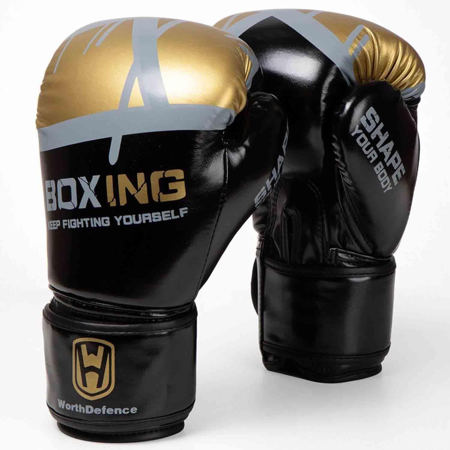 Guantes de boxeo profesionales de 12 onzas \u2013 Guantes de entren...