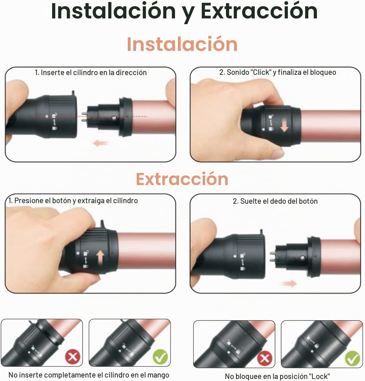 JAETON Juego de Rizador de Cabello con Varita Rizador de Pelo (M) |...