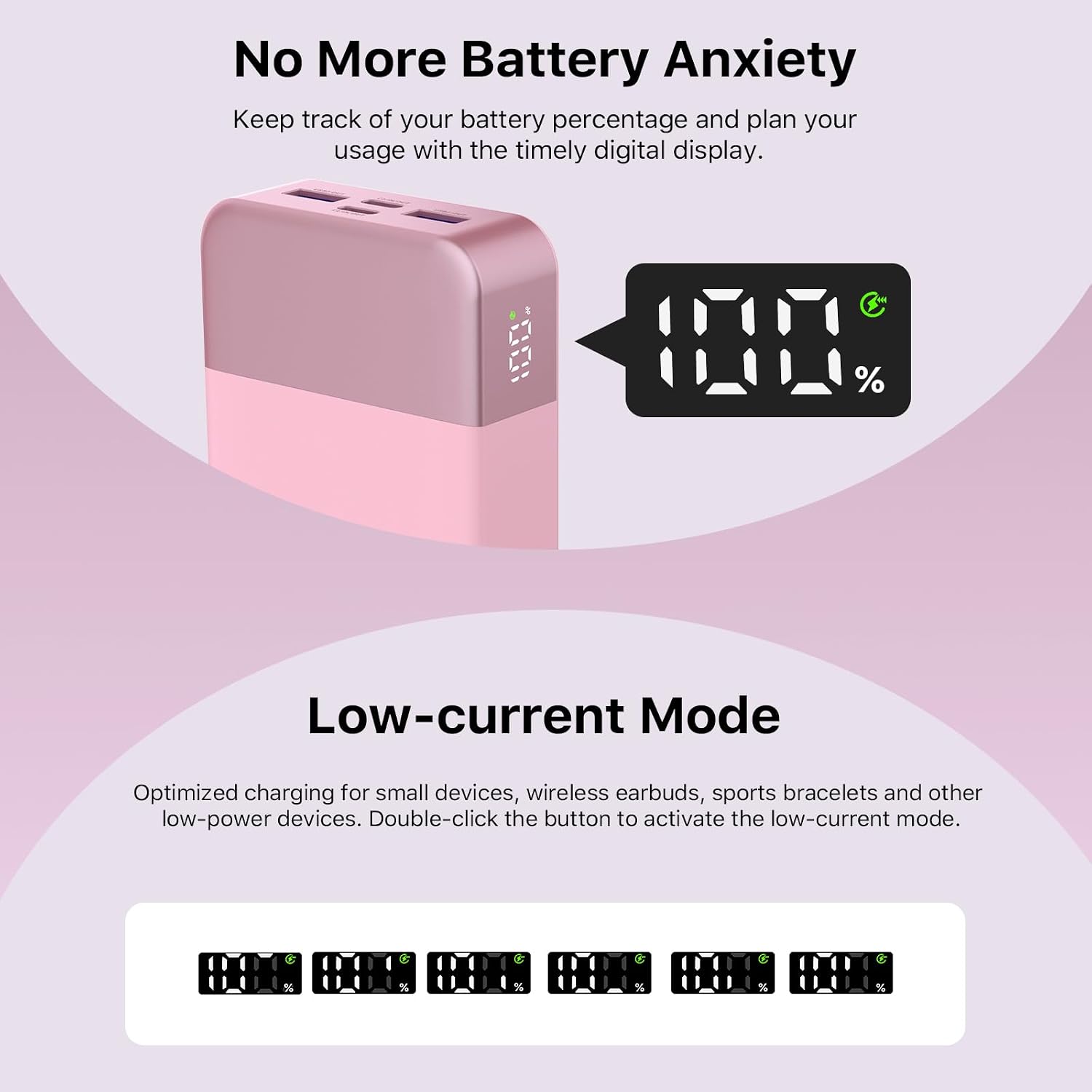 NOBIS Cargador portátil, banco de energía de 20000 mAh, carga rápid...
