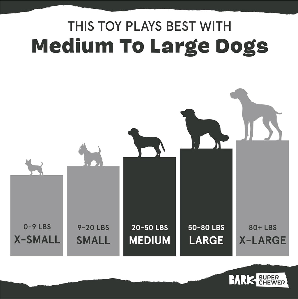 Barkbox Sven The Hedgie - Juguete súper masticador para perros, gom...