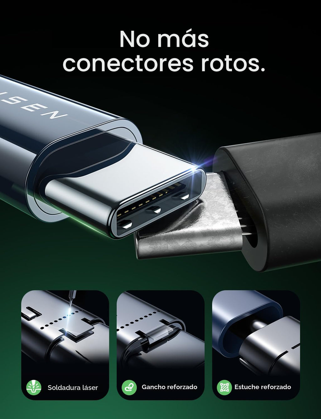 LISEN para Apple iPad Cargador de Carga Rápida 240W Cable USB C par...