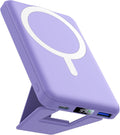 AOGUERBE Magsafe Power Bank, batería magnética plegable de 10000 mA...