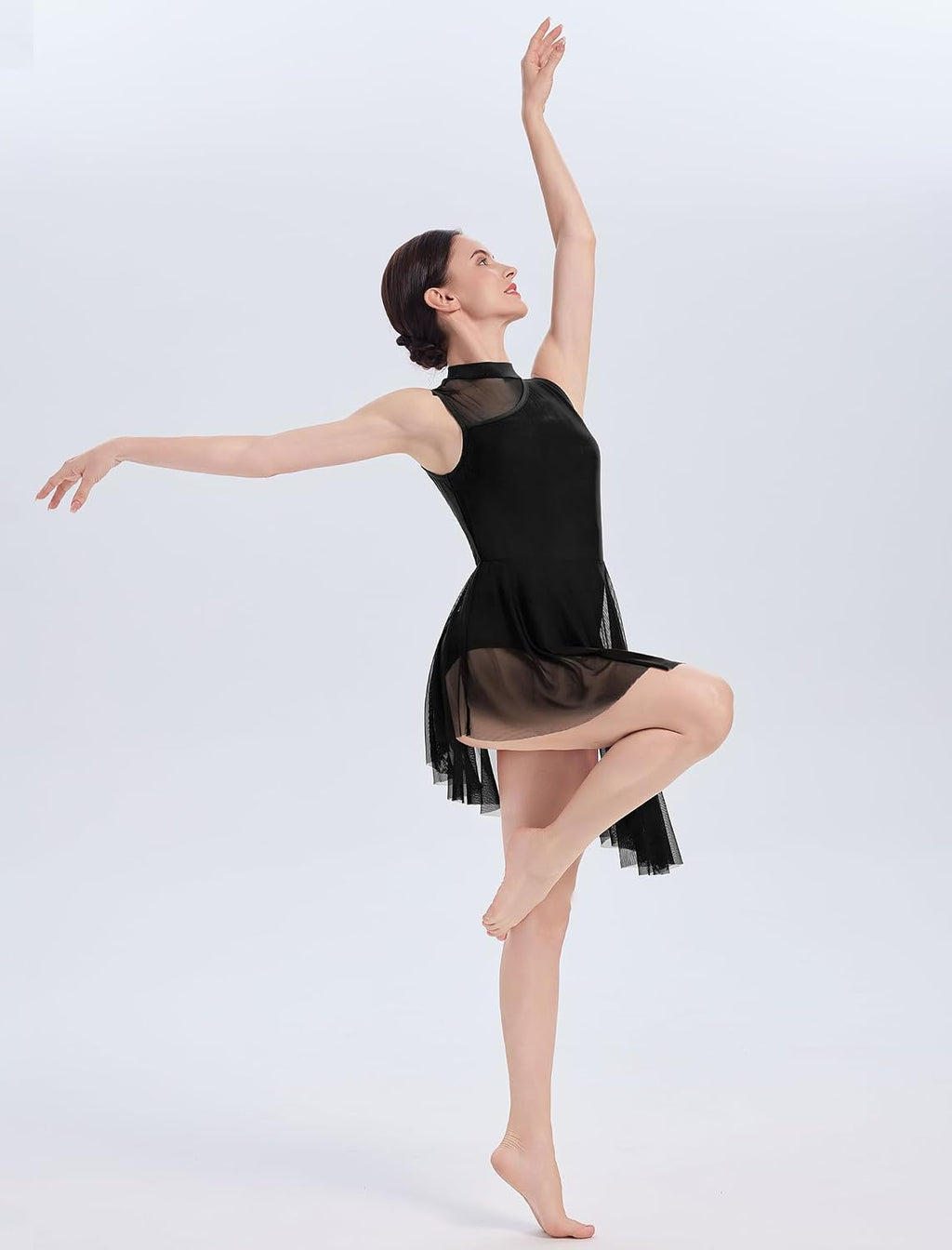 AFAVOM Vestido de baile lírico para mujer, disfraces de baile conte...