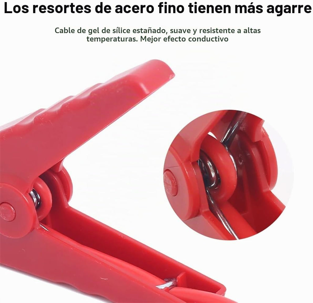 Osilly Abrazadera de arranque de coche, 12V de batería automotriz p...