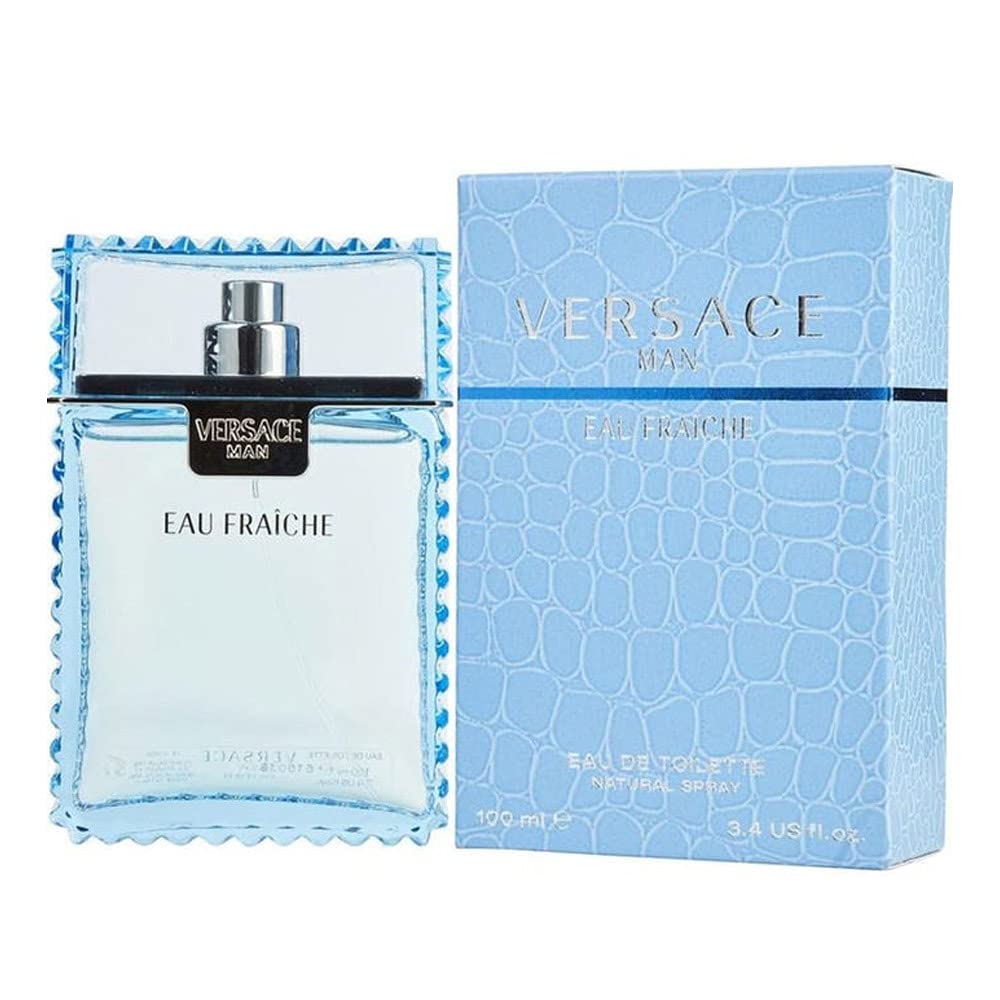 Versace Man Eau Fraiche by Versace para Hombre 3.4 oz Spray de Eau...