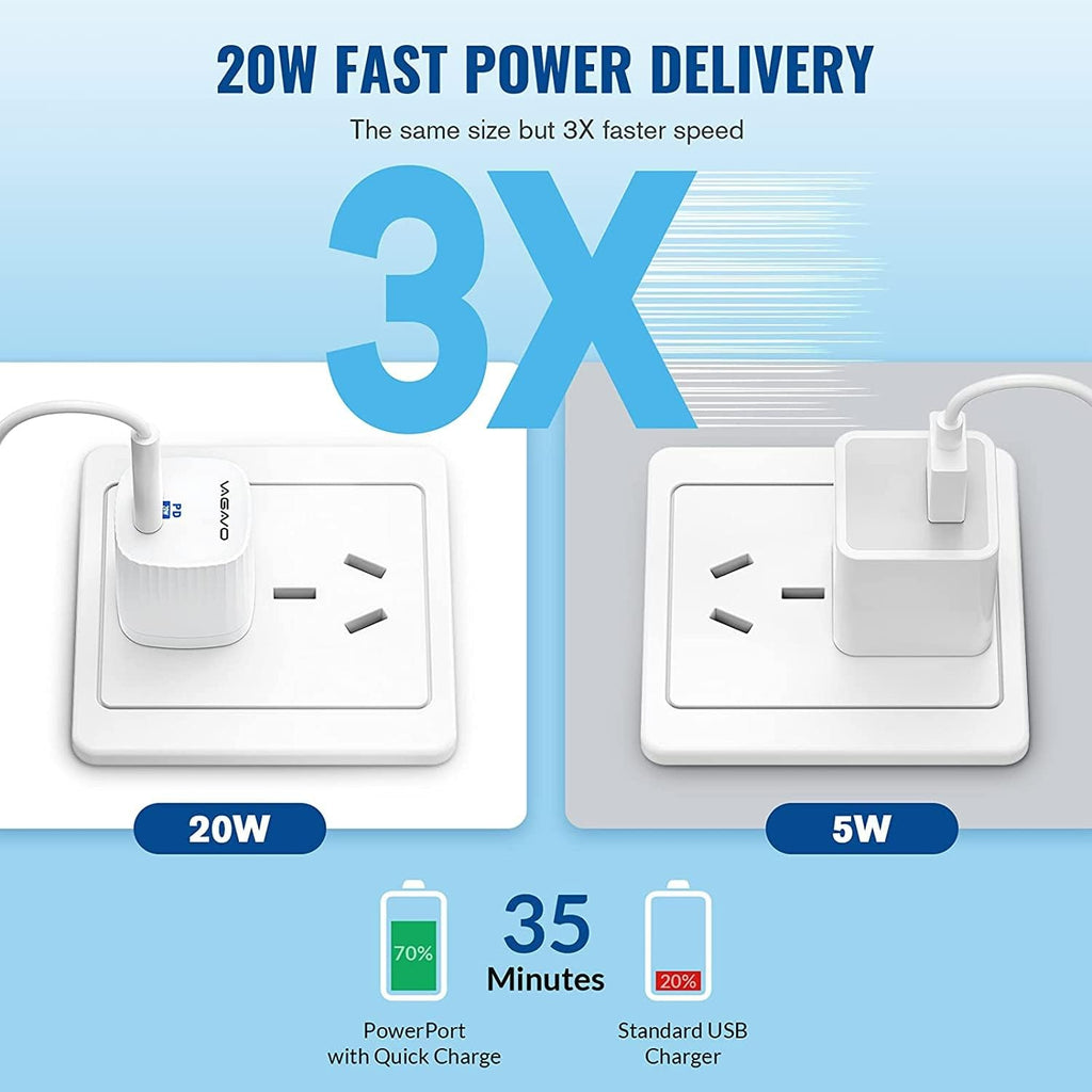 [Apple MFi Certified] 2Pack iPhone 14 Charger Fast Charging,20W USB...