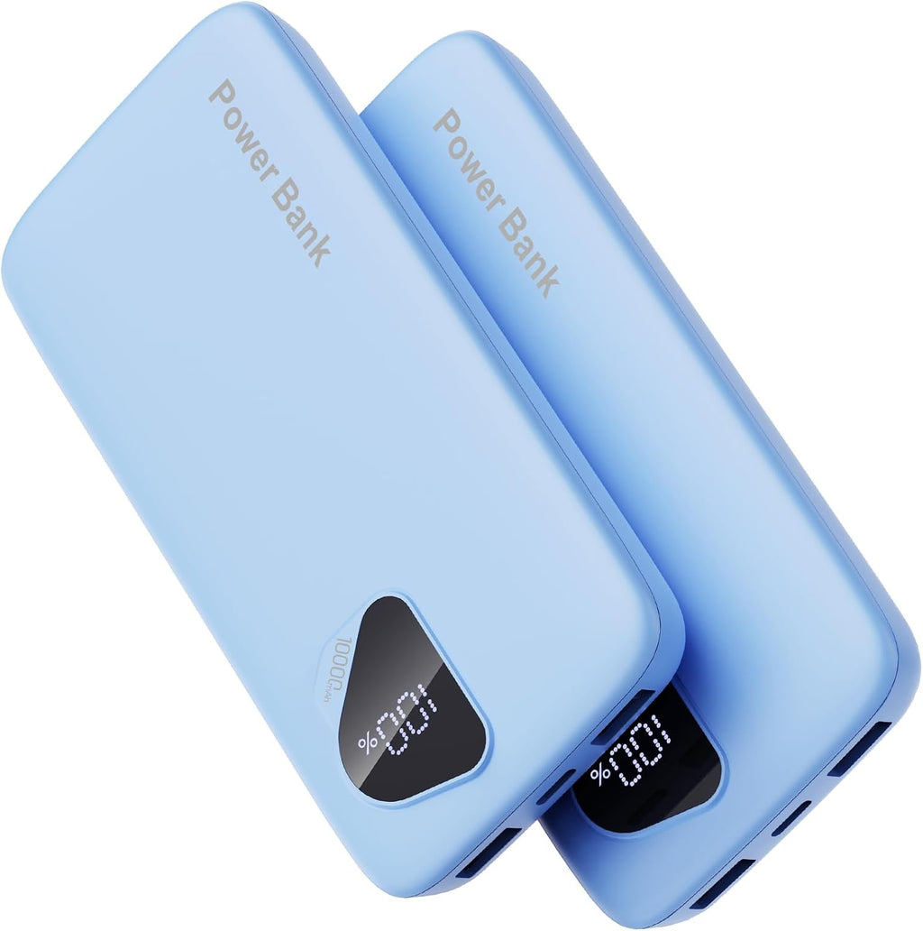 Paquete de 2 cargadores portátiles 2026 de 10000 mAh con cables int...