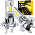 AUXITO Bombillas LED H7 mejoradas, 900% superbrillantes, luces inal...