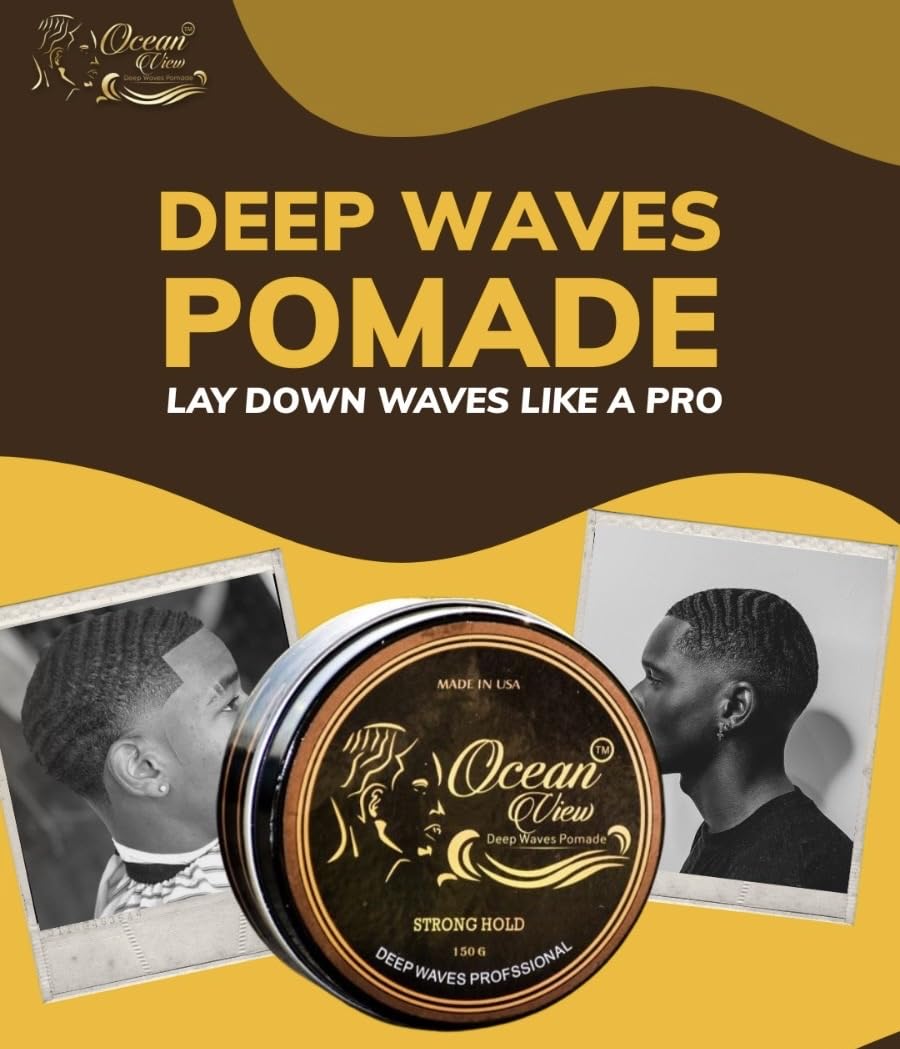OCEAN VIEW DEEP WAVES POMADE - Crema para el cabello a base de agua...