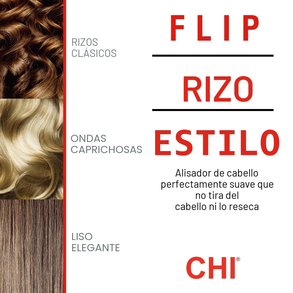 CHI Plancha Plana Original de Cerámica Lava, Alisadora de Pelo para...