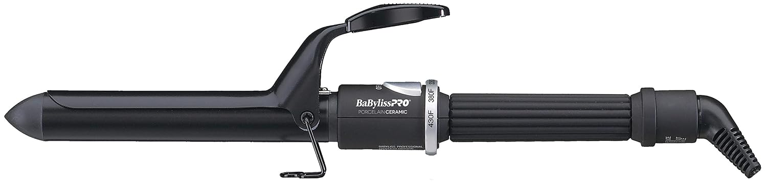BaByliss Pro Rizador de resorte de cerámica porcelana profesional p...