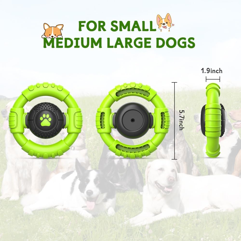 VRTOP Juguetes para perros para masticadores agresivos, razas grand...