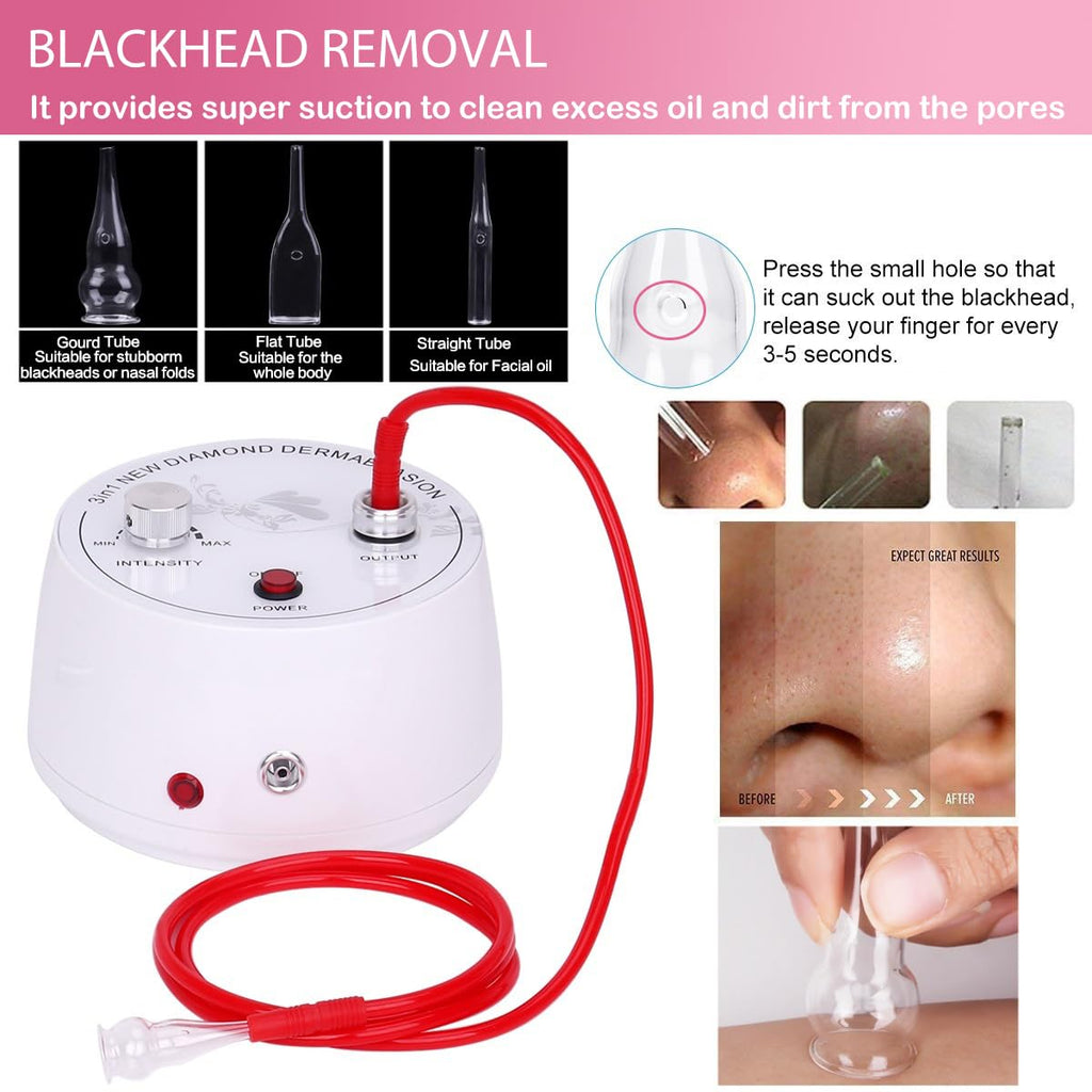 【3 en 1】Máquina de microdermoabrasión, dispositivos faciales profes...