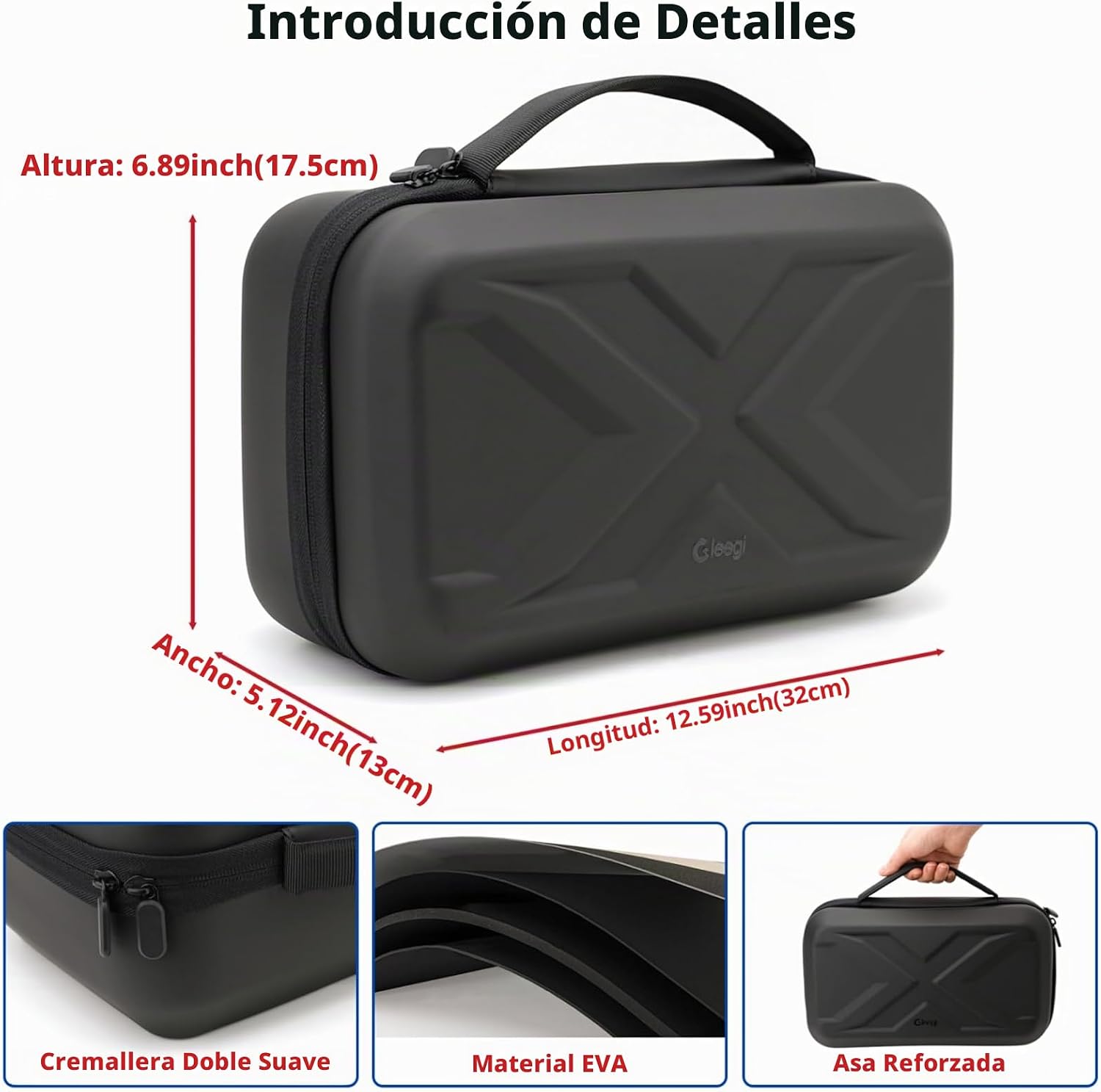 Gleegi Funda EVA compatible con NOCO GB70\/GBX75 Jump Starter (solo...