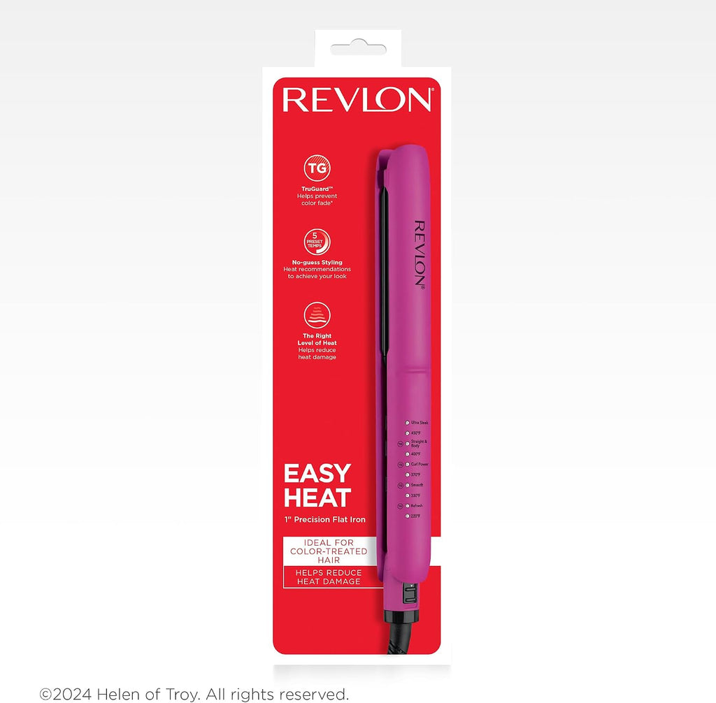 REVLON - Plancha plana de turmalina de cerámica de 1 pulgada | El a...