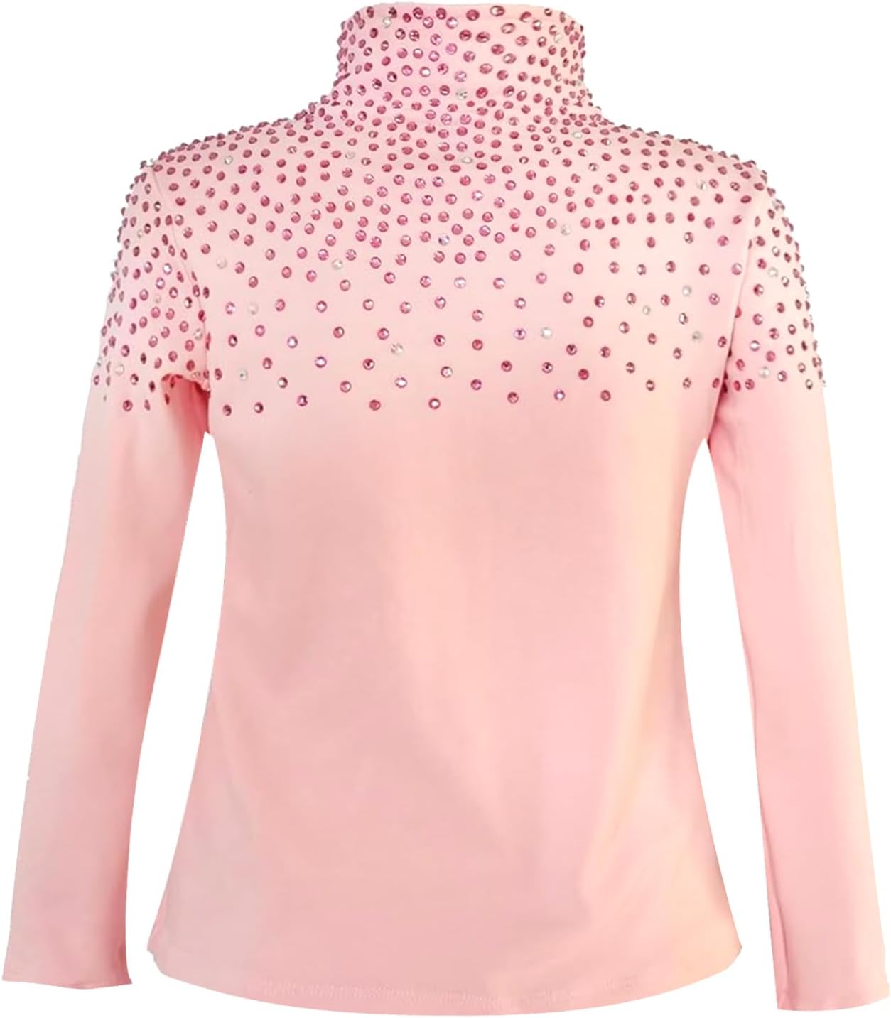 JoyCan Chaqueta de patinaje artístico con forro polar de manga larg...