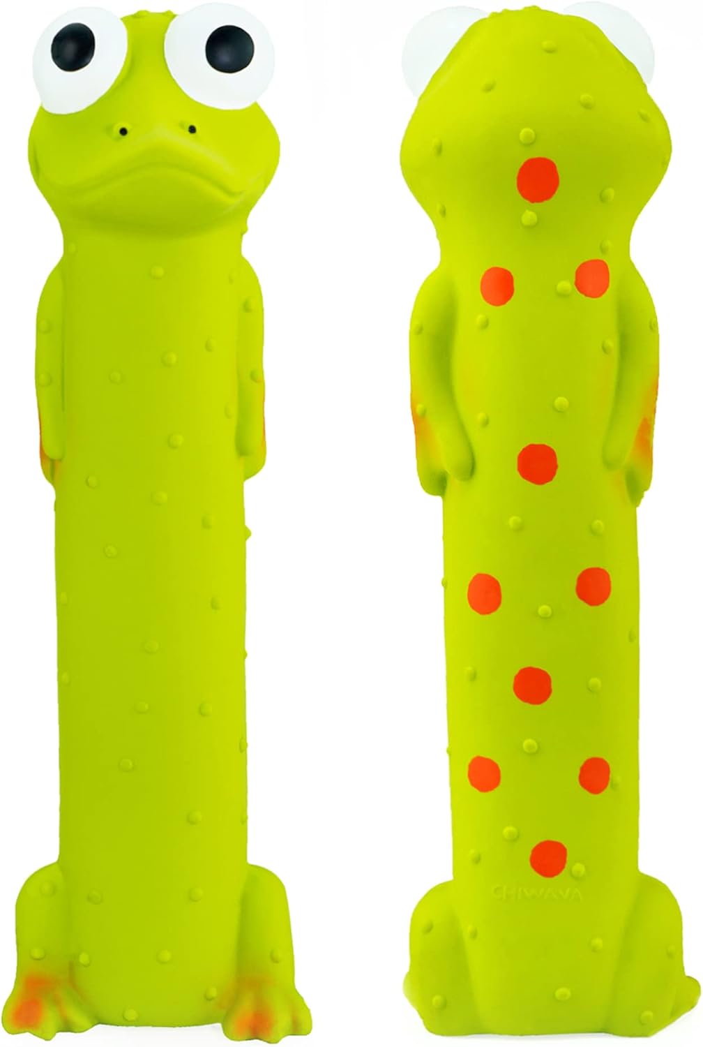 CHIWAVA Paquete de 3 juguetes de látex chirriante de 9 pulgadas par...