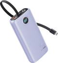 Cargador portátil, batería portátil de 45 W, 20000 mAh, con cable U...