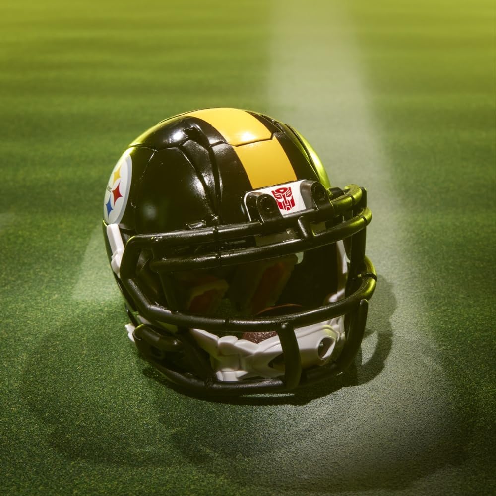 Transformers NFL Pittsburgh Steelers Steelsmash Figura de acción de...