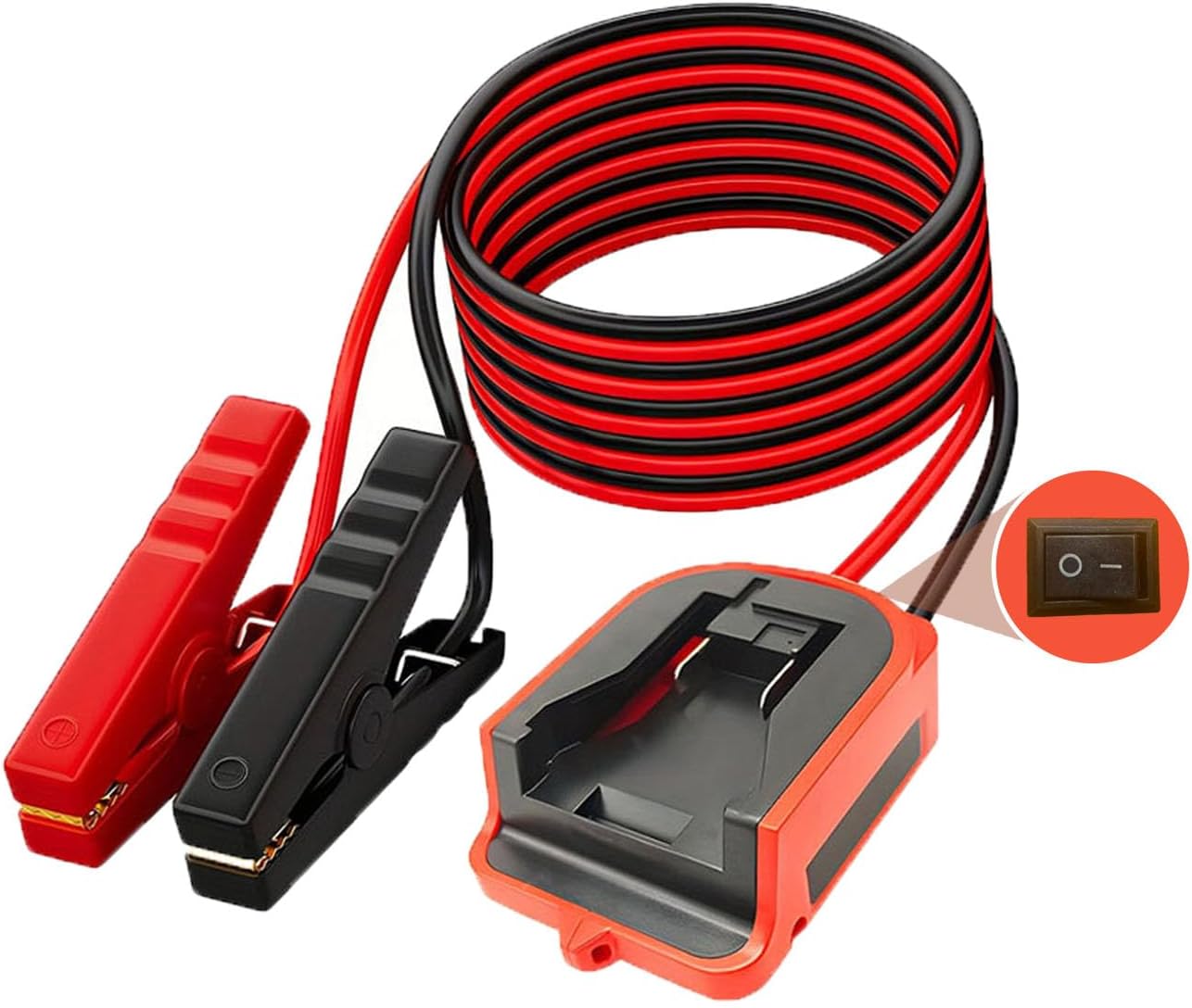 Kit de cable de puente con interruptor para batería "MIL" d...