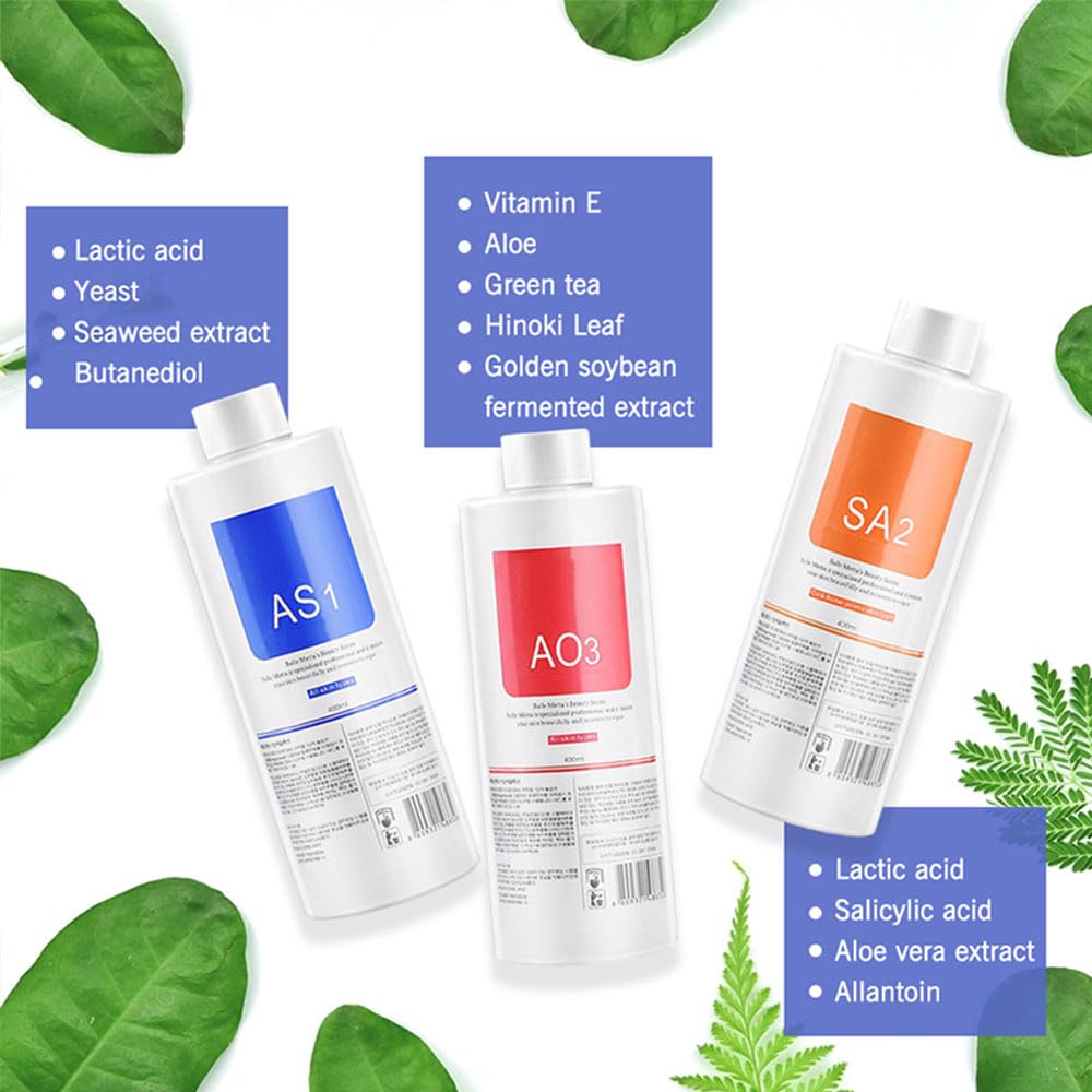 WONDER POINT Aqua Peeling Solution, Salon Professional Premium Derm...