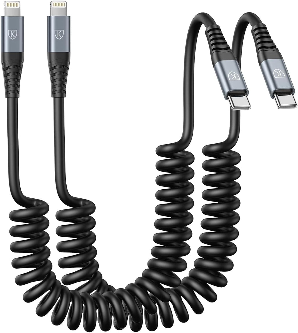 Paquete de 2 cables USB C a Lightning de 3 pies, cargador de iPhone...