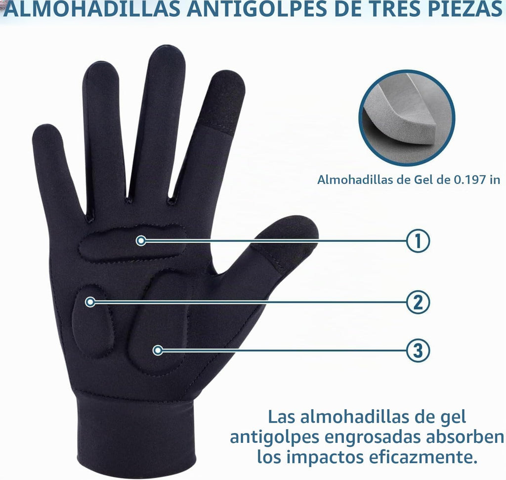 SARIUROS Guantes de patinaje artístico, guantes de patinaje sobre h...