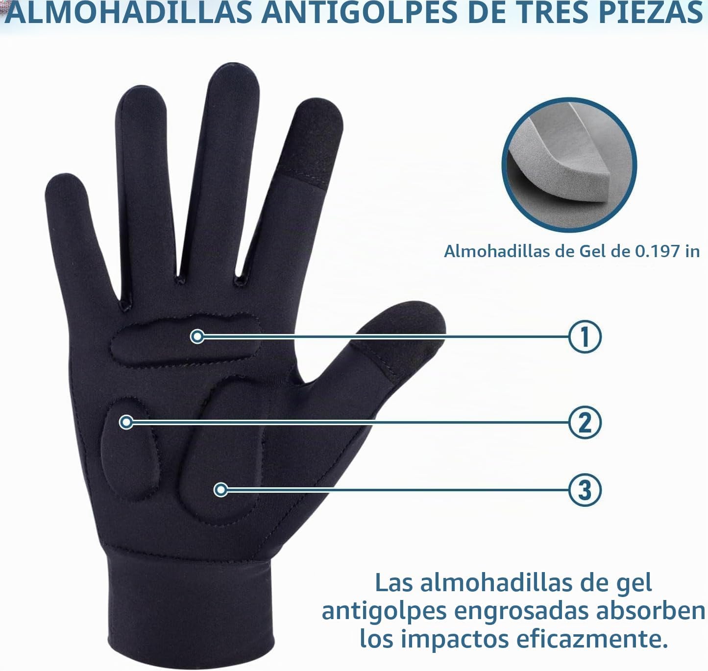 SARIUROS Guantes de patinaje artístico, guantes de patinaje sobre h...
