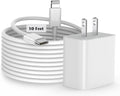Cargador rápido para iPhone, [certificado MFi] Bloque de carga rápi...