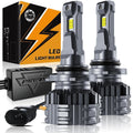 Auxbeam Luces antiniebla 9006 HB4 Serie F22 110W 24000LM 9006 Luces...
