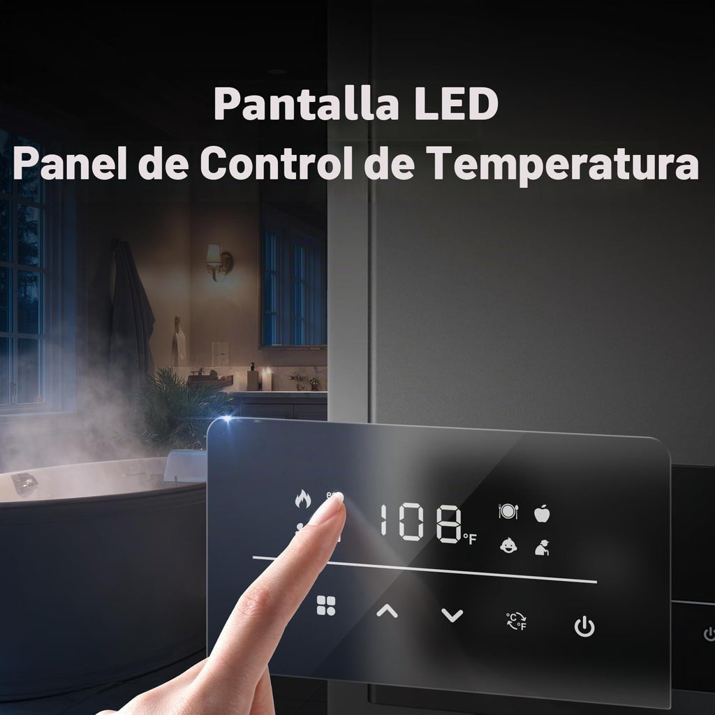 Ranein Gen II Calentador de agua sin tanque de gas natural, 3.6 GPM...