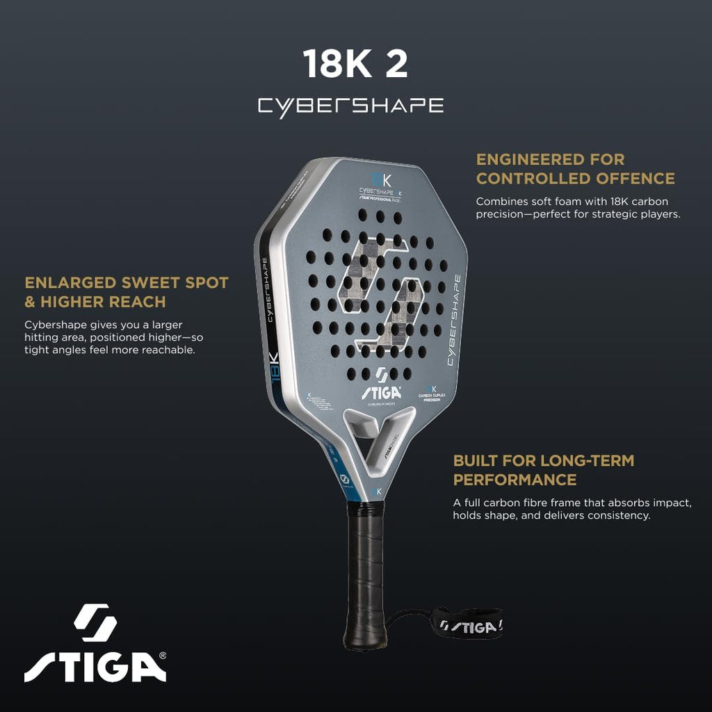 STIGA Pala de pádel Cybershape