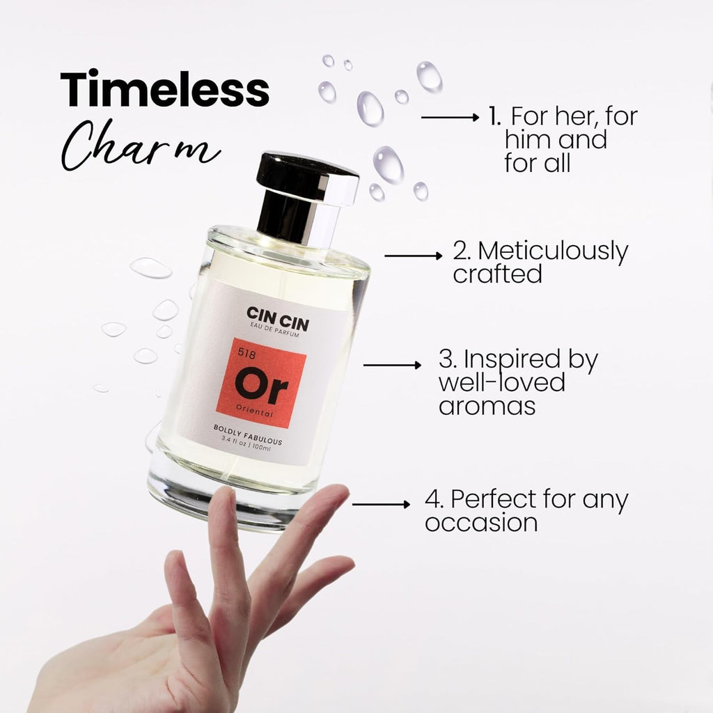 Cin Cin Noir Opium Perfume Oriental 515 EDP 3.4 fl oz Inspirado en...