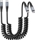 Cable USB C a C de 3 pies, paquete de 2 cables de carga USB C en es...