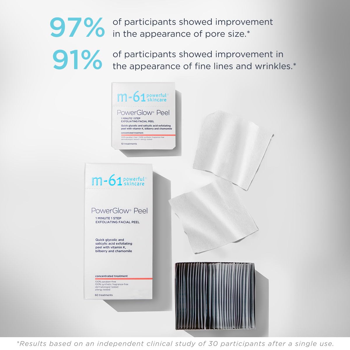 Tratamientos M-61 Power Glow Peel, tamaño 10 tratamientos