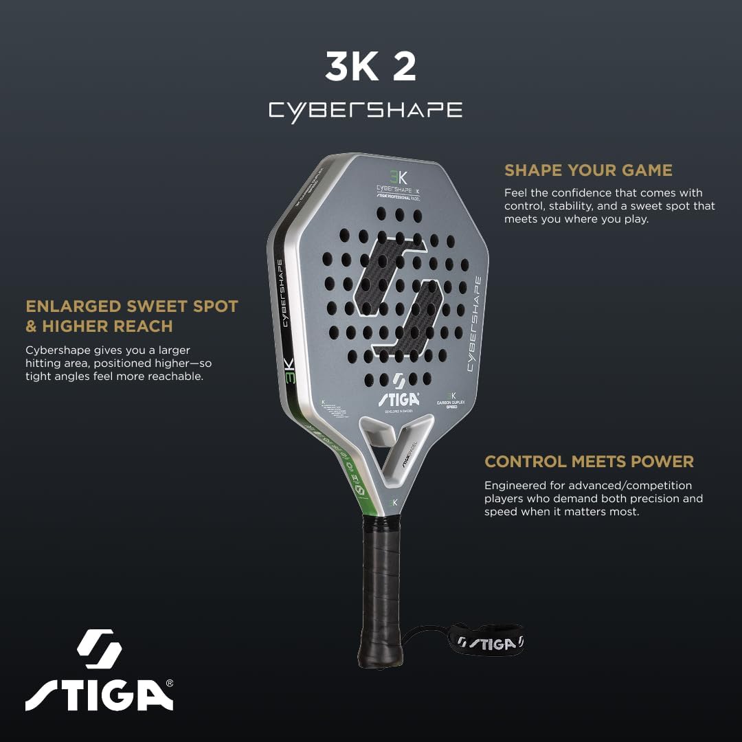 STIGA Pala de pádel Cybershape